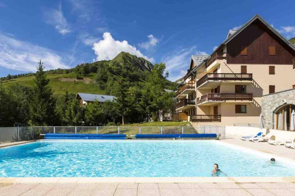 Logement 4/6 Personnes A La Montagne Avec Piscine Apartment Saint-Sorlin-d'Arves Ngoại thất bức ảnh